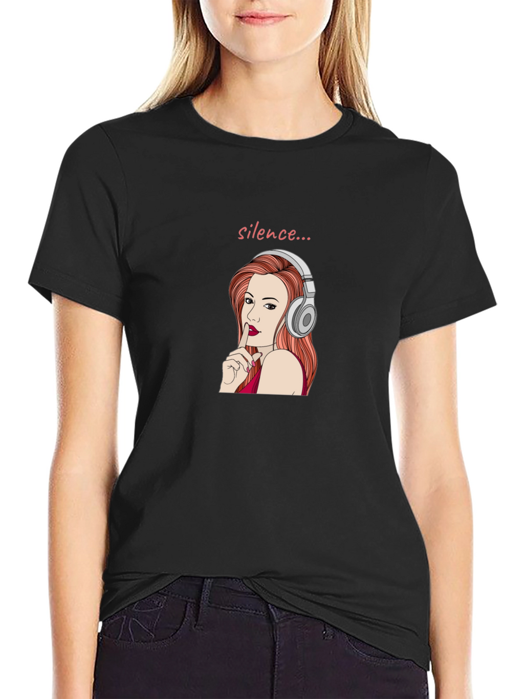 Silence Graphic T-Shirt - Stylish Unisex Tee