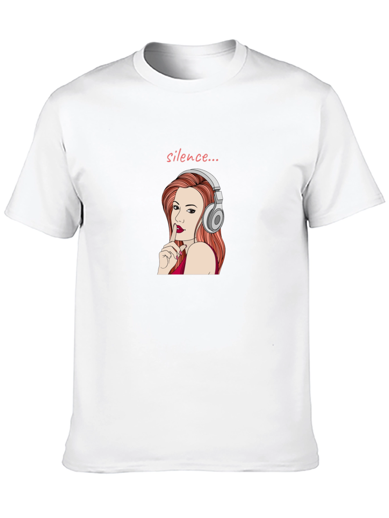 Silence Graphic T-Shirt - Stylish Unisex Tee