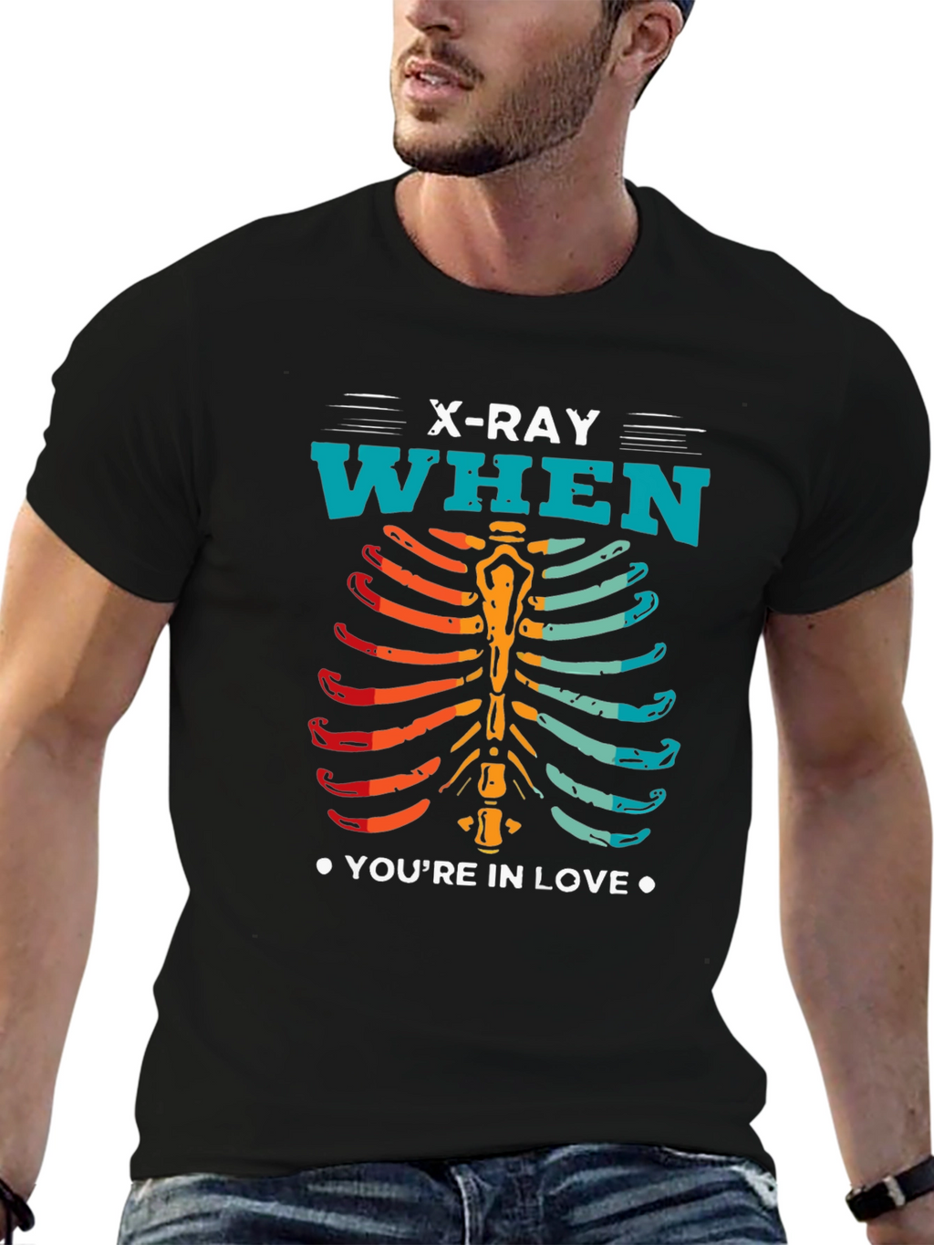 X-Ray When Youre In Love Graphic Tee