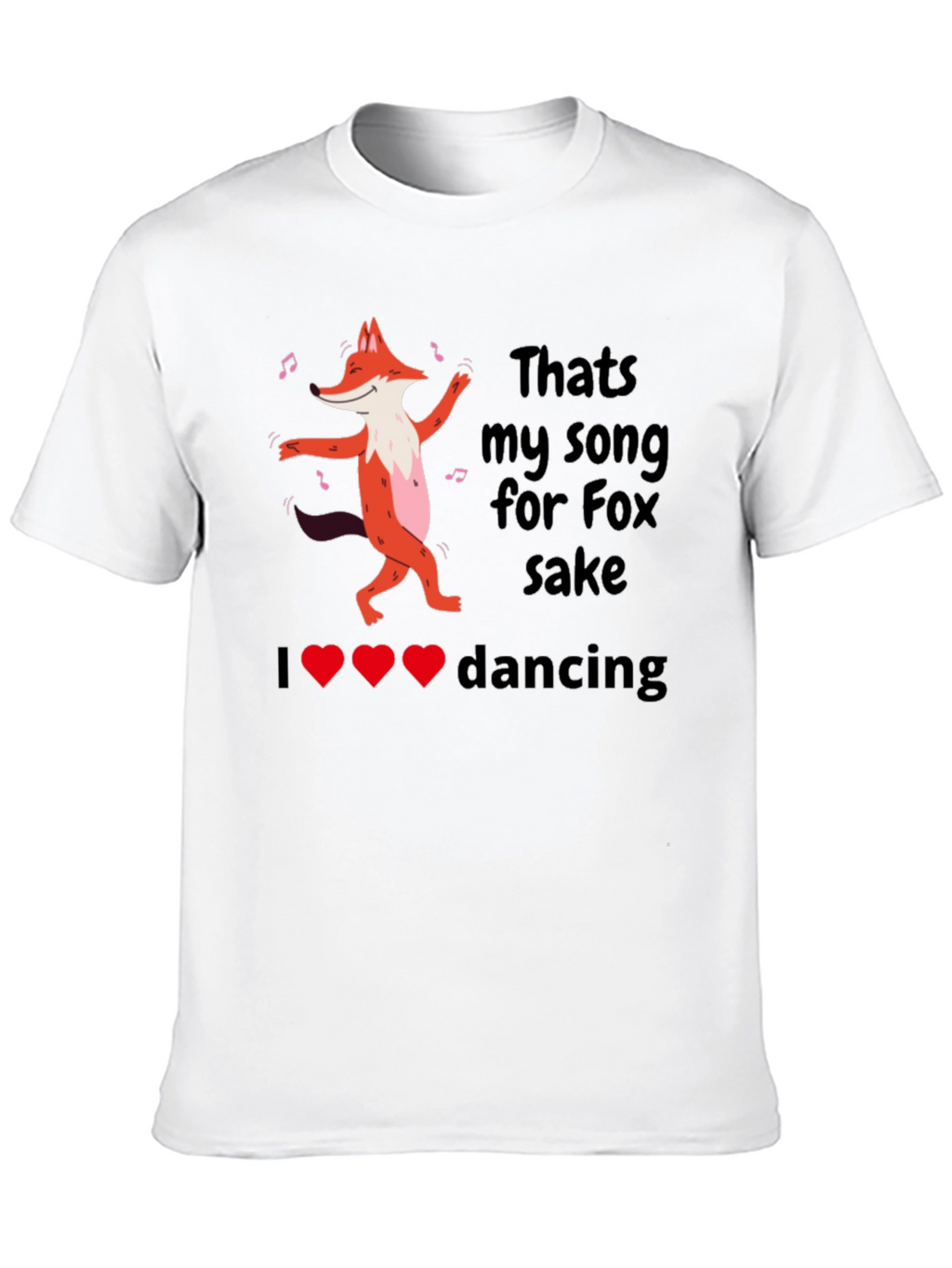 Fox Sake Dancing Graphic Tee