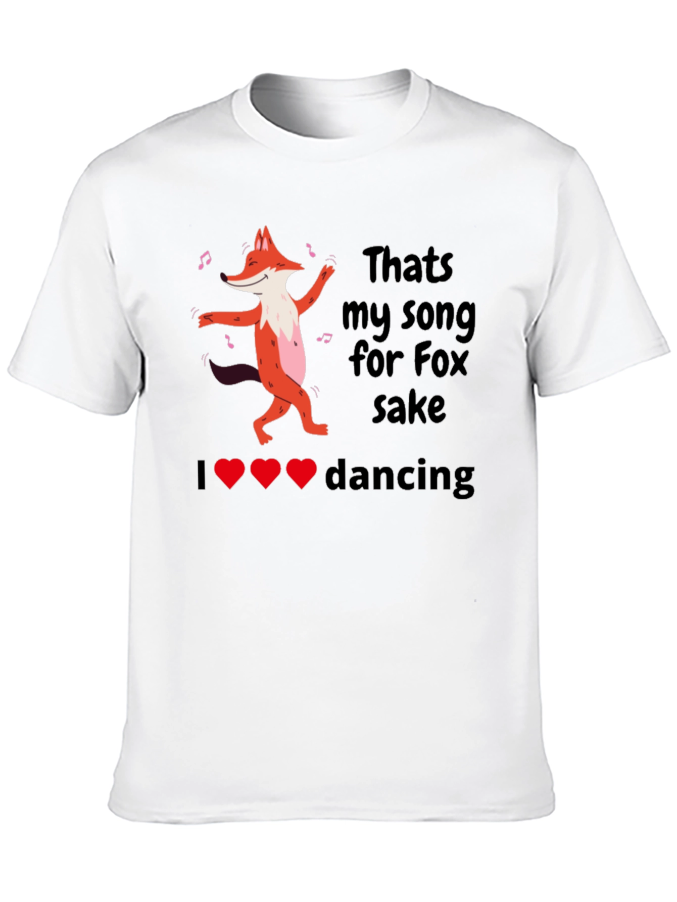Fox Sake Dancing Graphic Tee