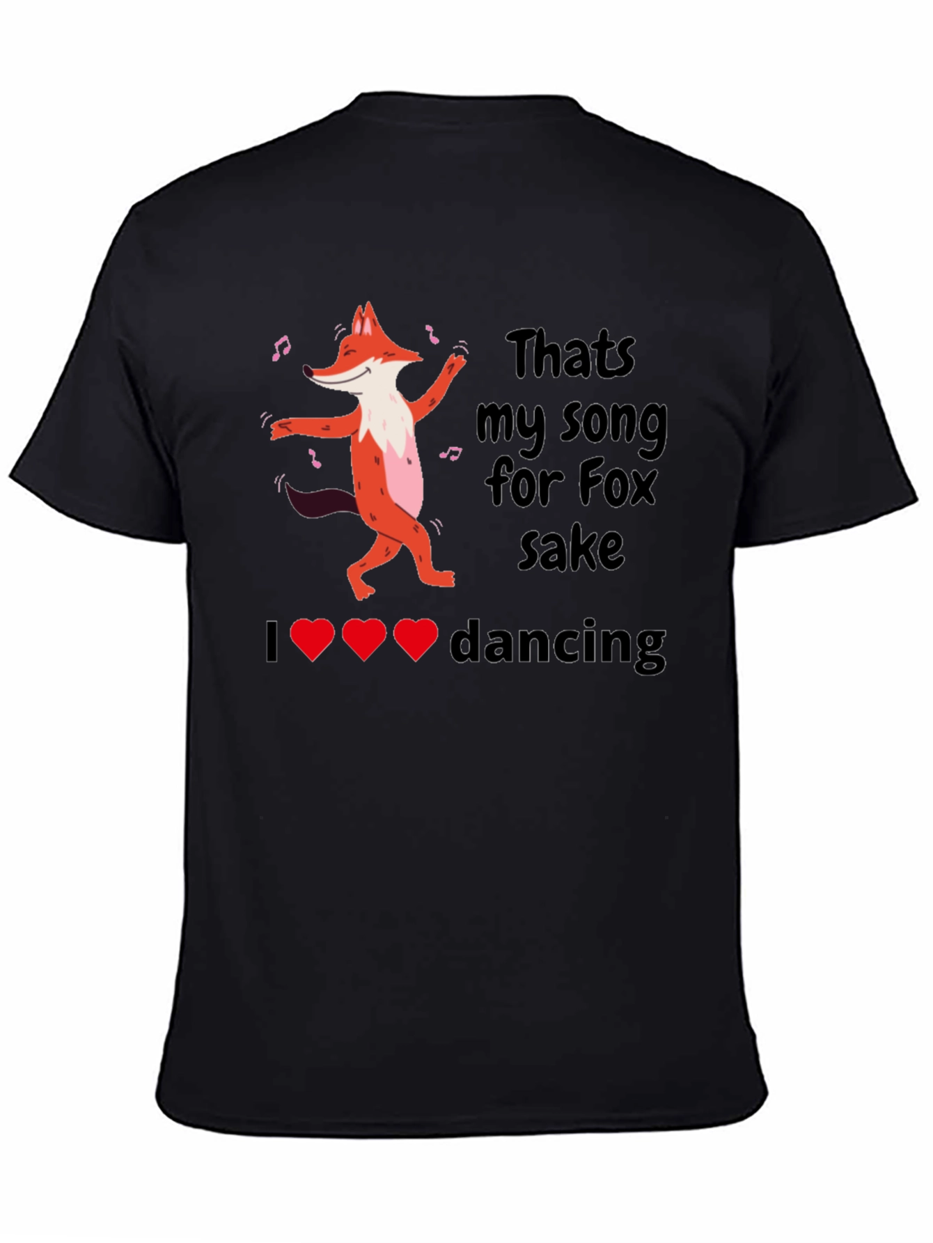 Fox Sake Dancing Graphic Tee