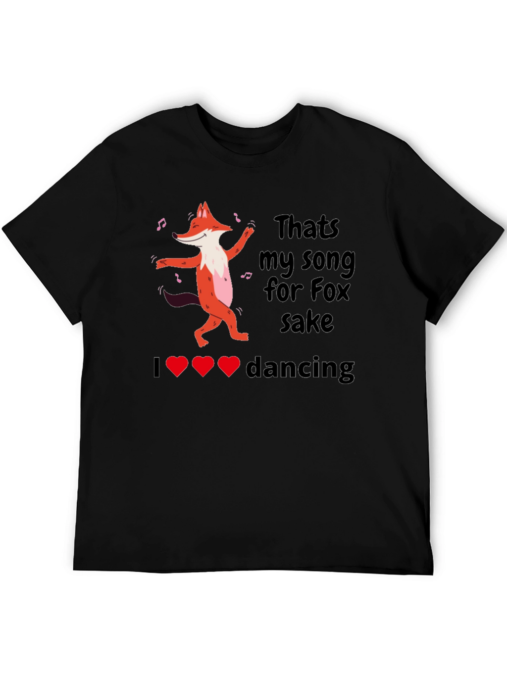 Fox Sake Dancing Graphic Tee