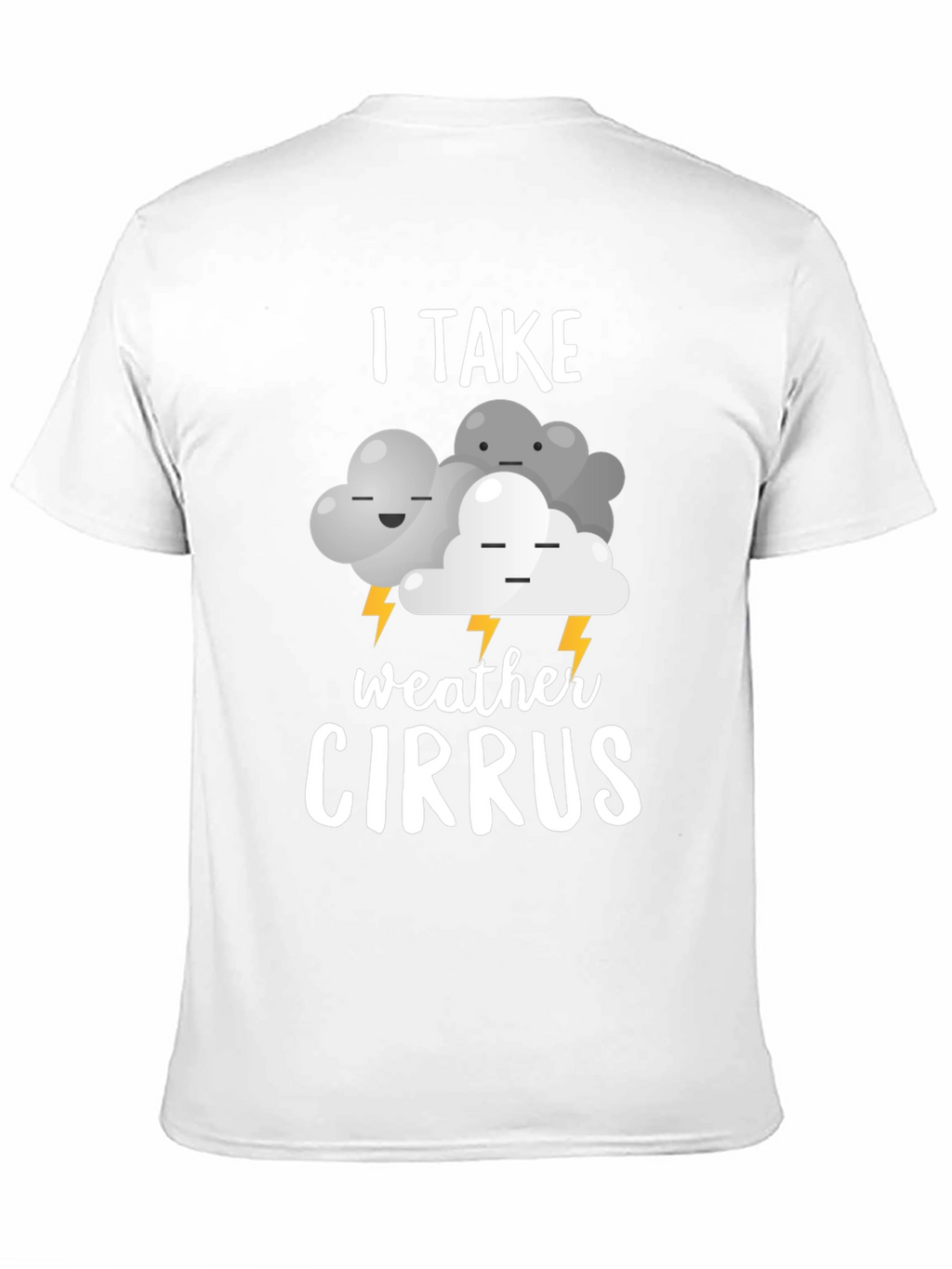 Funny Weather Cirrus Graphic T-Shirt