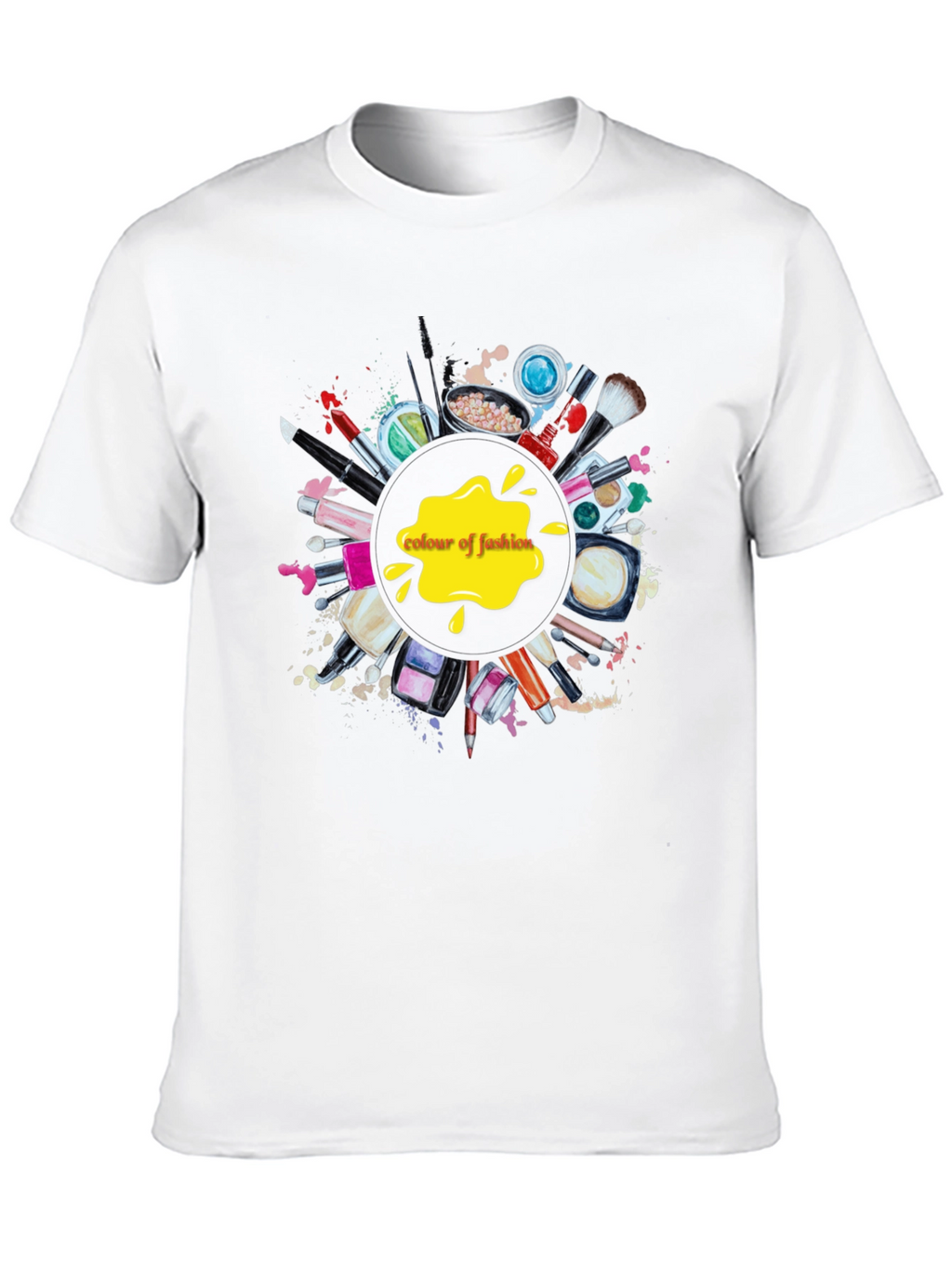 Makeup Fashion T-Shirt - Colour of Fashion Tee