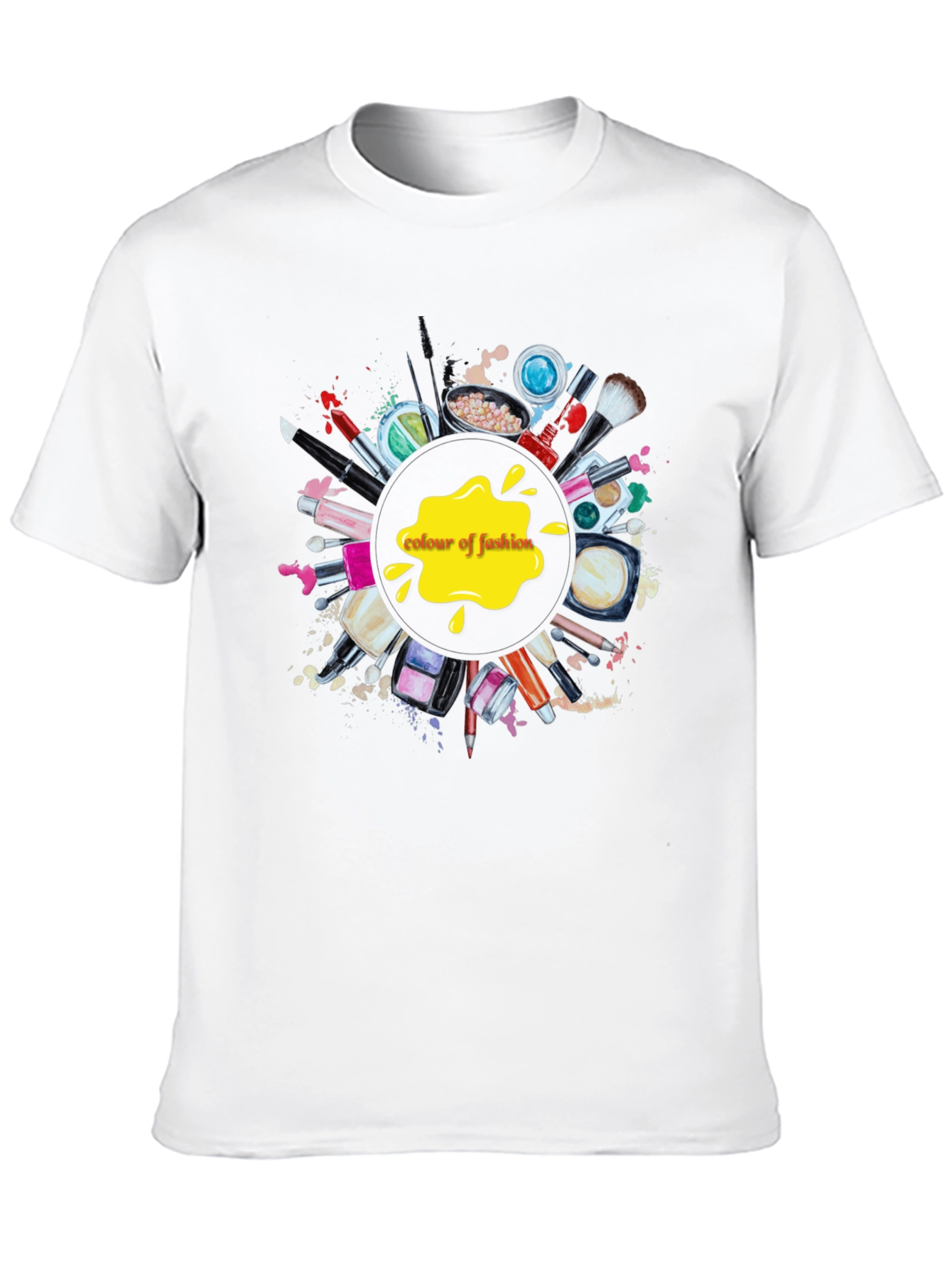 Makeup Fashion T-Shirt - Colour of Fashion Tee