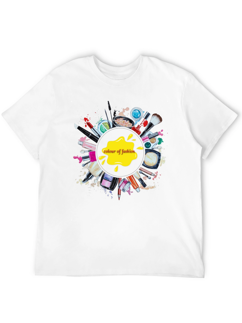 Makeup Fashion T-Shirt - Colour of Fashion Tee