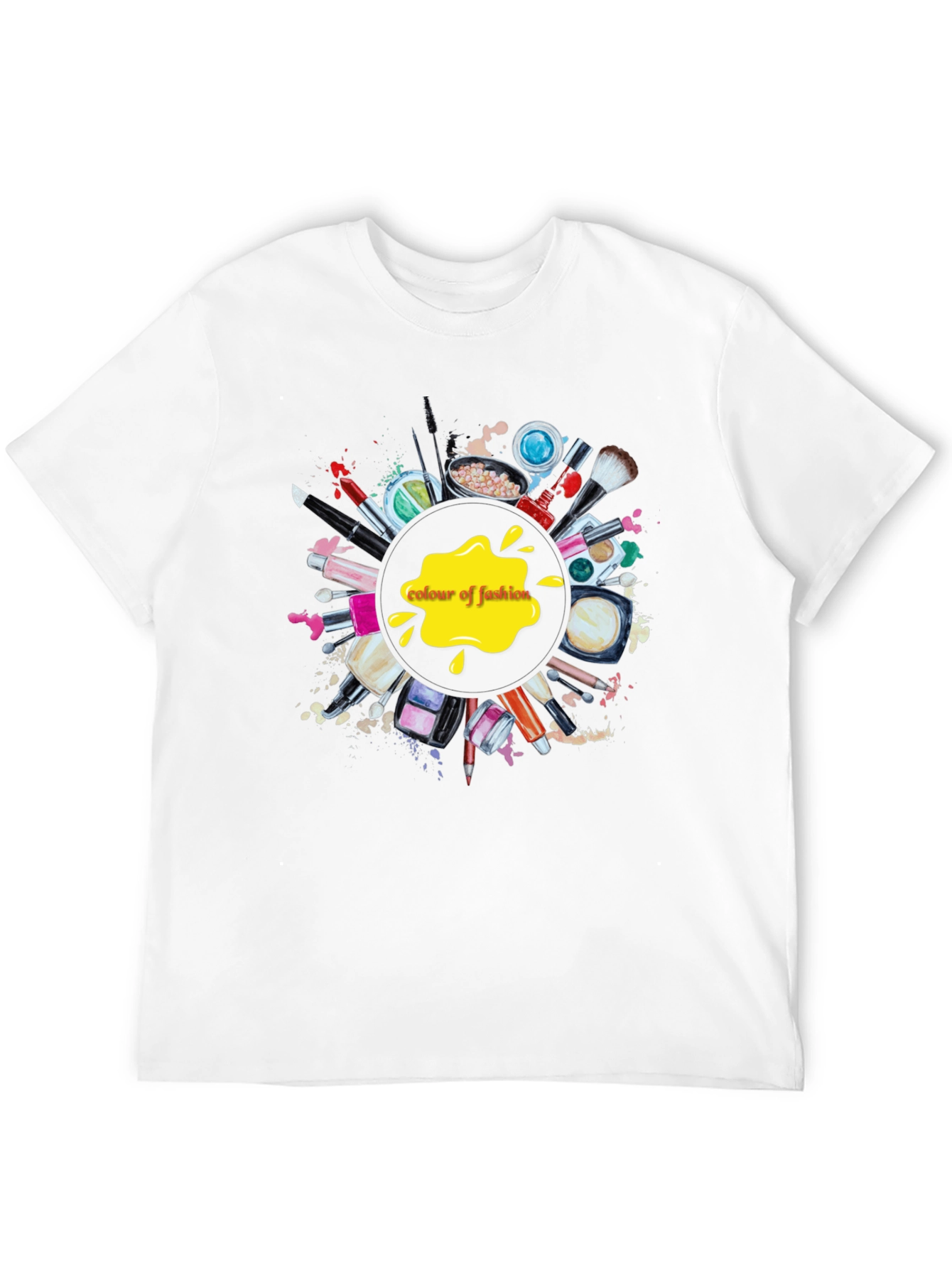 Makeup Fashion T-Shirt - Colour of Fashion Tee
