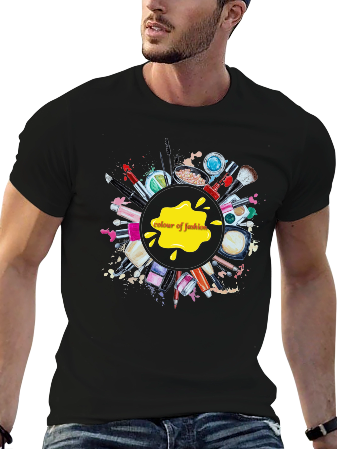 Makeup Fashion T-Shirt - Colour of Fashion Tee