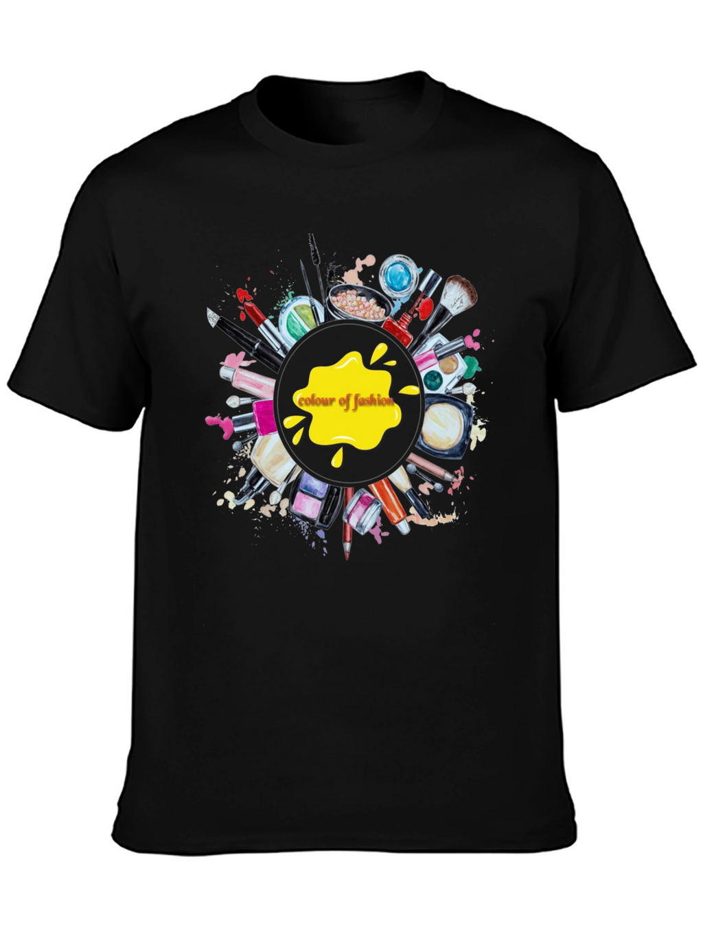 Makeup Fashion T-Shirt - Colour of Fashion Tee