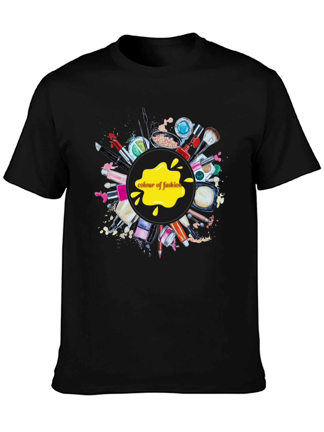 Makeup Fashion T-Shirt - Colour of Fashion Tee