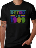 Retro Since 1989 Graphic T-Shirt