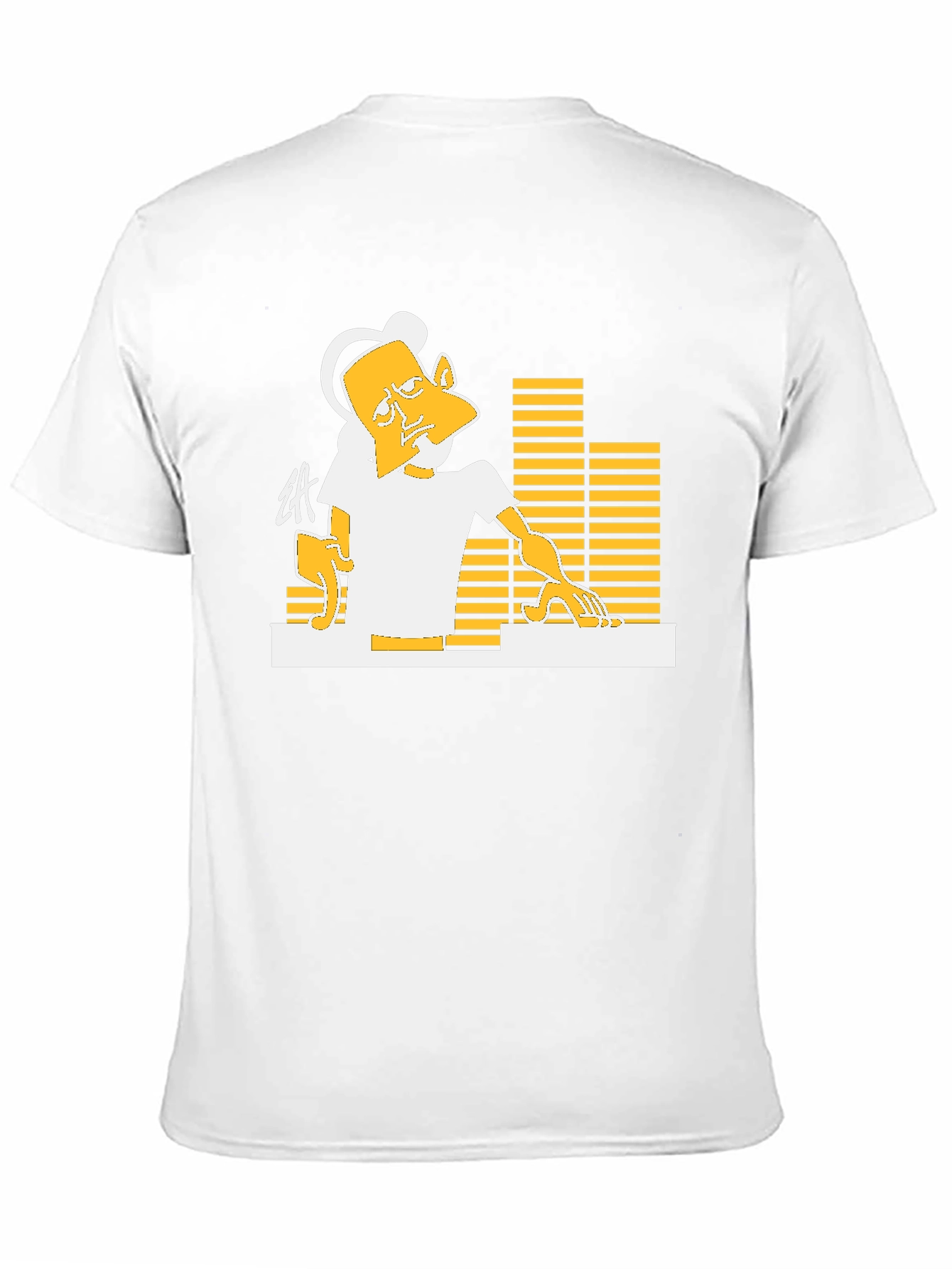 DJ Graphic T-Shirt - Black Casual Tee