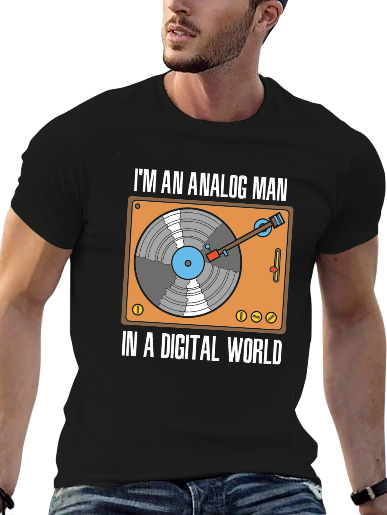 Analog Man in a Digital World T-Shirt