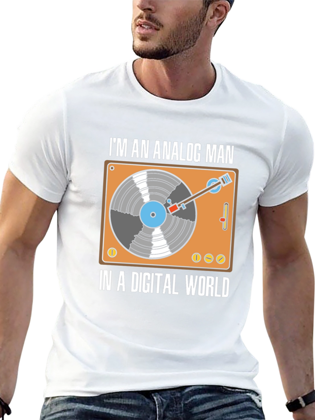 Analog Man in a Digital World T-Shirt