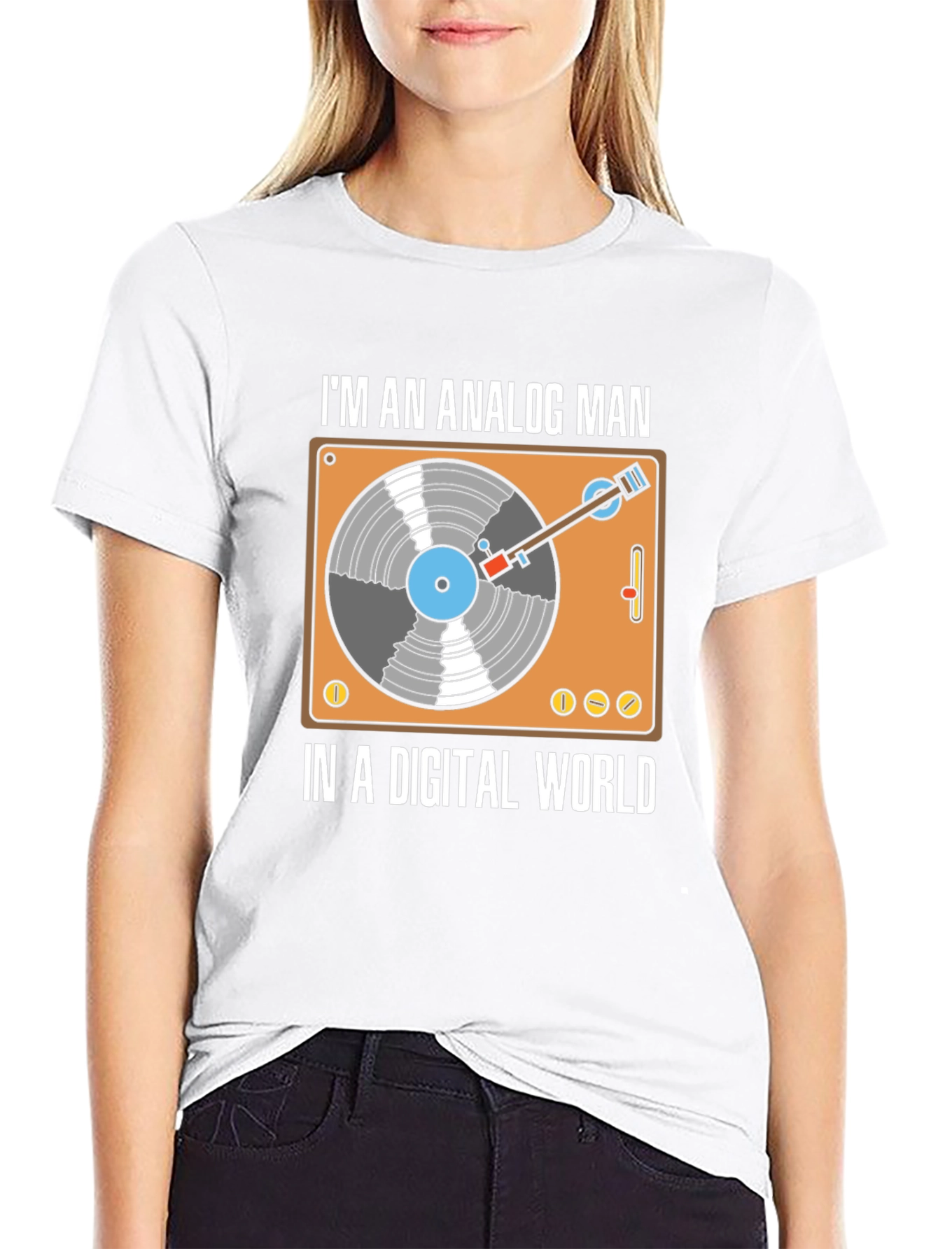 Analog Man in a Digital World T-Shirt