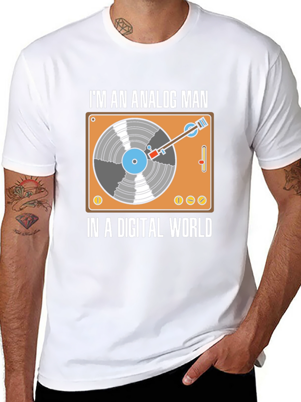 Analog Man in a Digital World T-Shirt