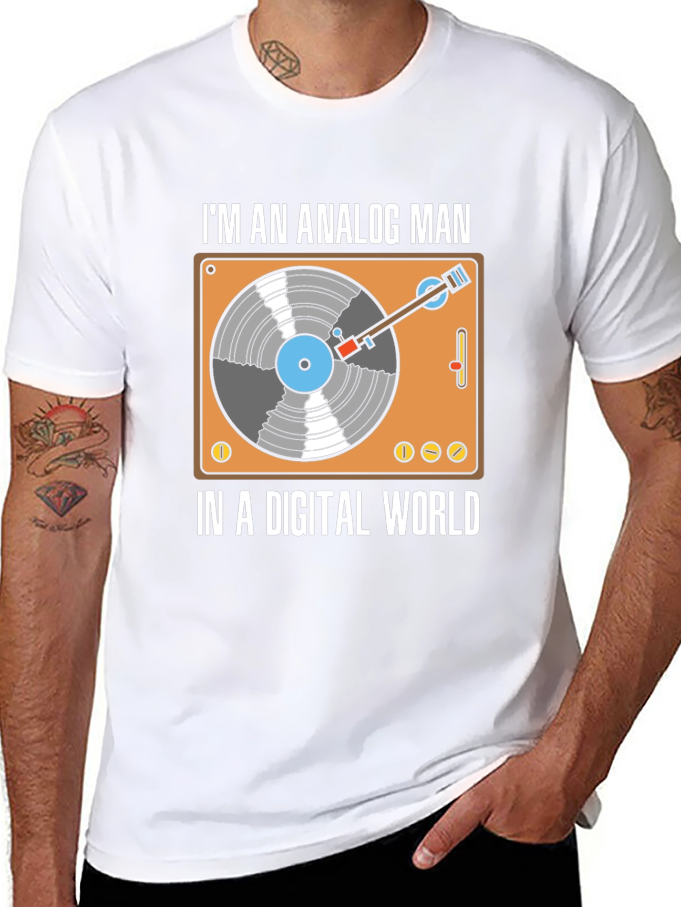 Analog Man in a Digital World T-Shirt