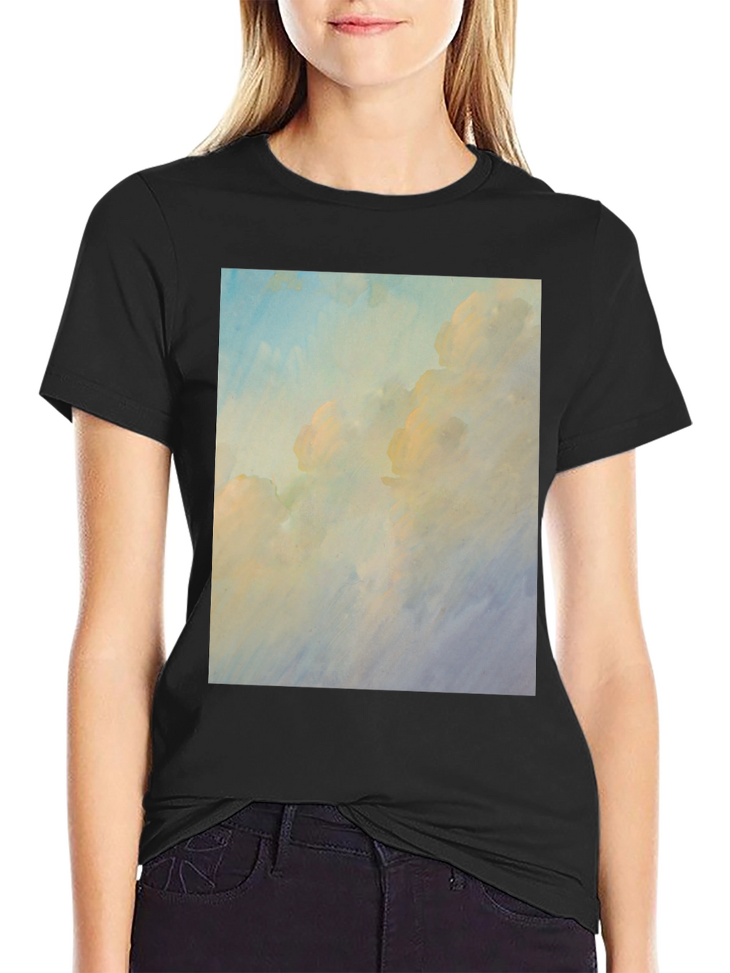 Sky Dream Tee - Cloudscape Print
