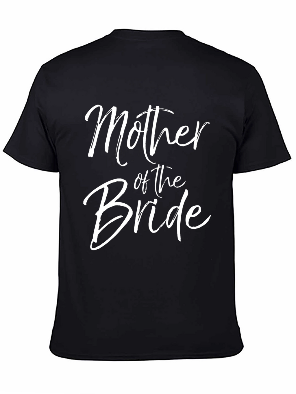 Mother of the Bride Tee - Black Wedding T-Shirt