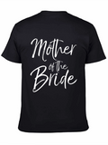 Mother of the Bride Tee - Black Wedding T-Shirt