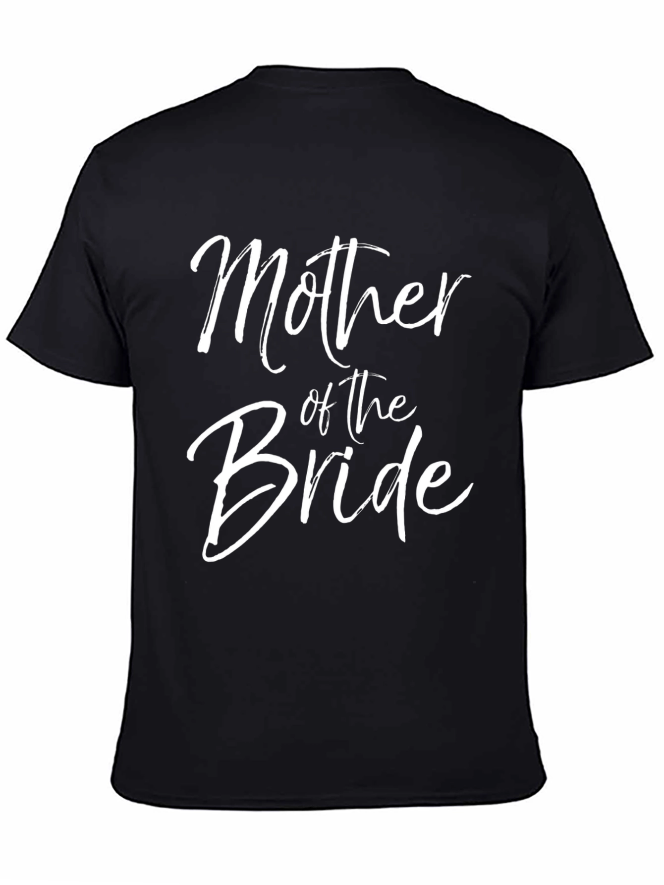 Mother of the Bride Tee - Black Wedding T-Shirt