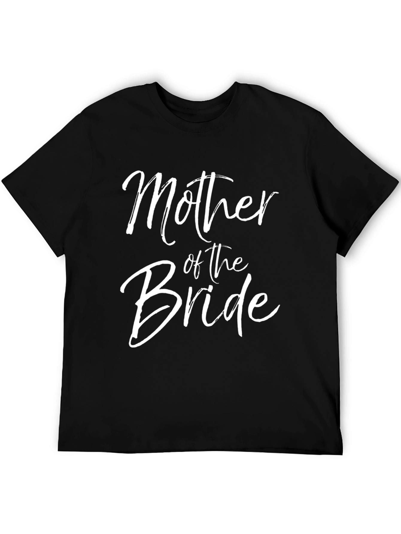 Mother of the Bride Tee - Black Wedding T-Shirt