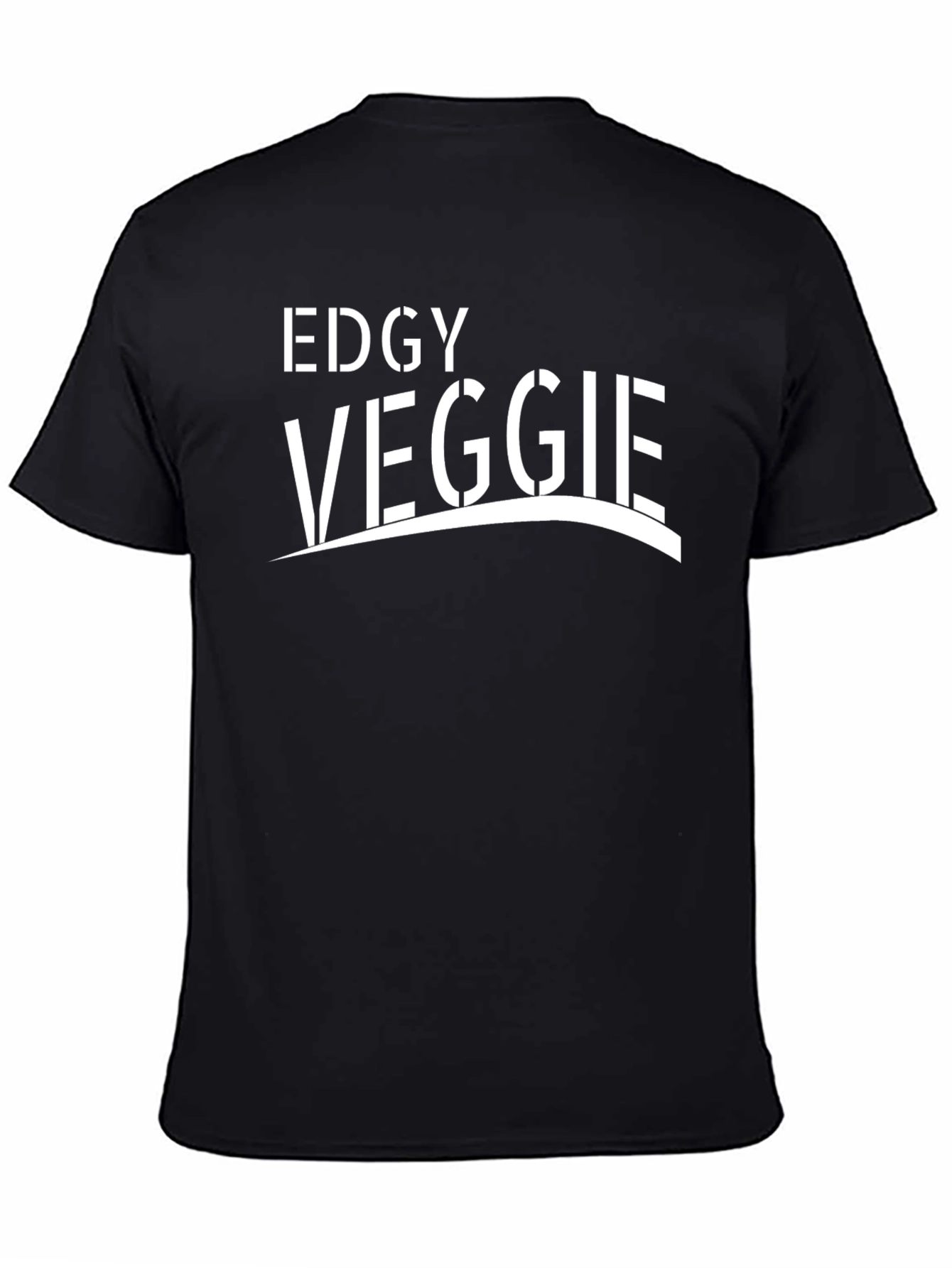 Edgy Veggie T-Shirt - Bold Graphic Tee