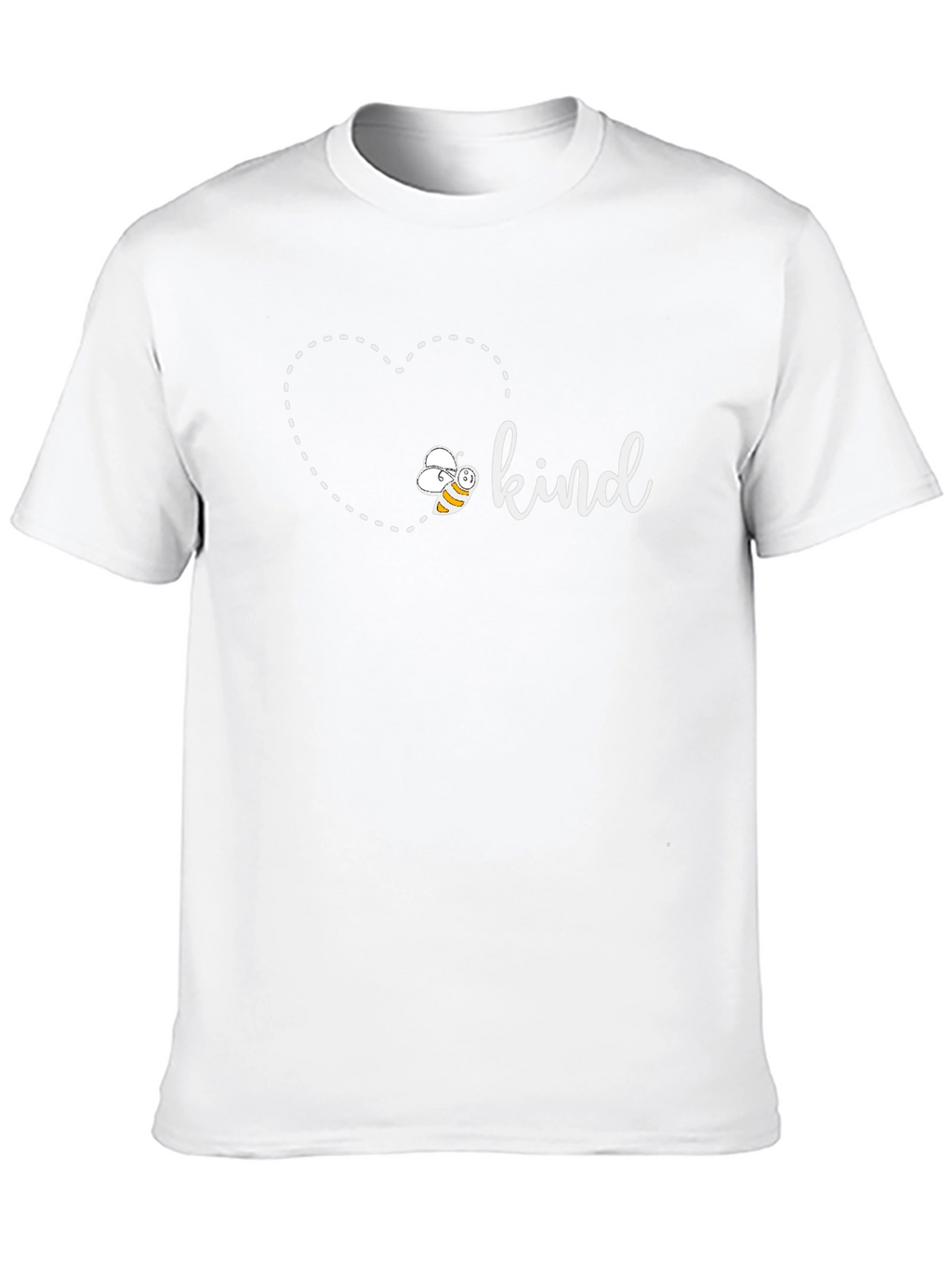 Bee Kind T-Shirt Heart Graphic Tee