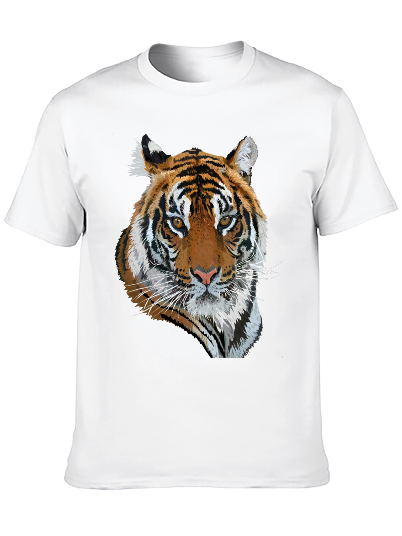 Tiger Graphic Black T-Shirt - Mens Fashion