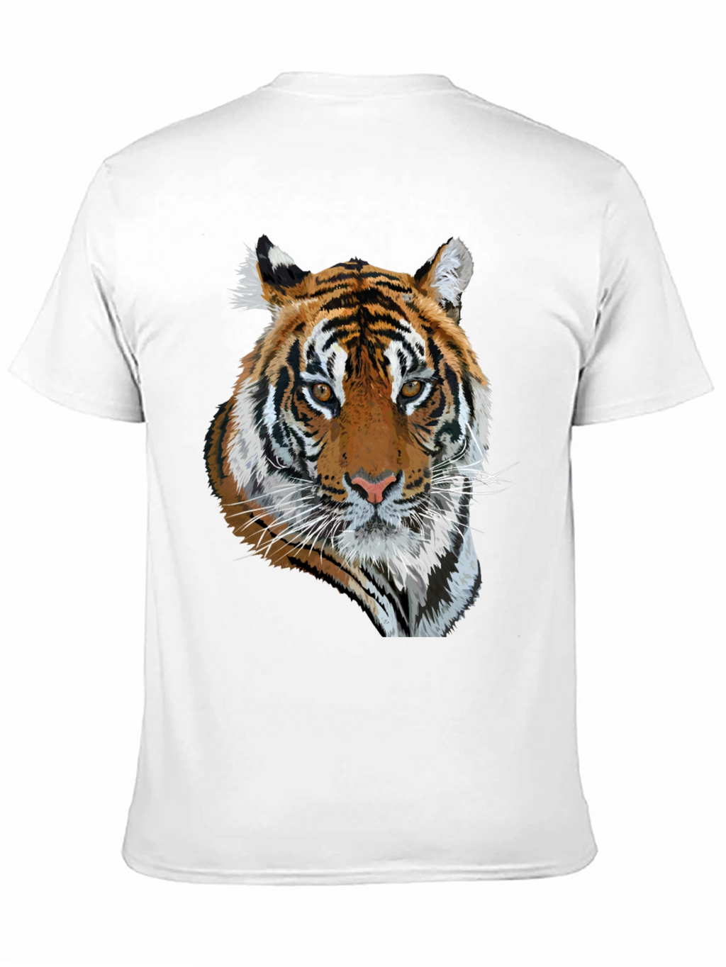 Tiger Graphic Black T-Shirt - Mens Fashion