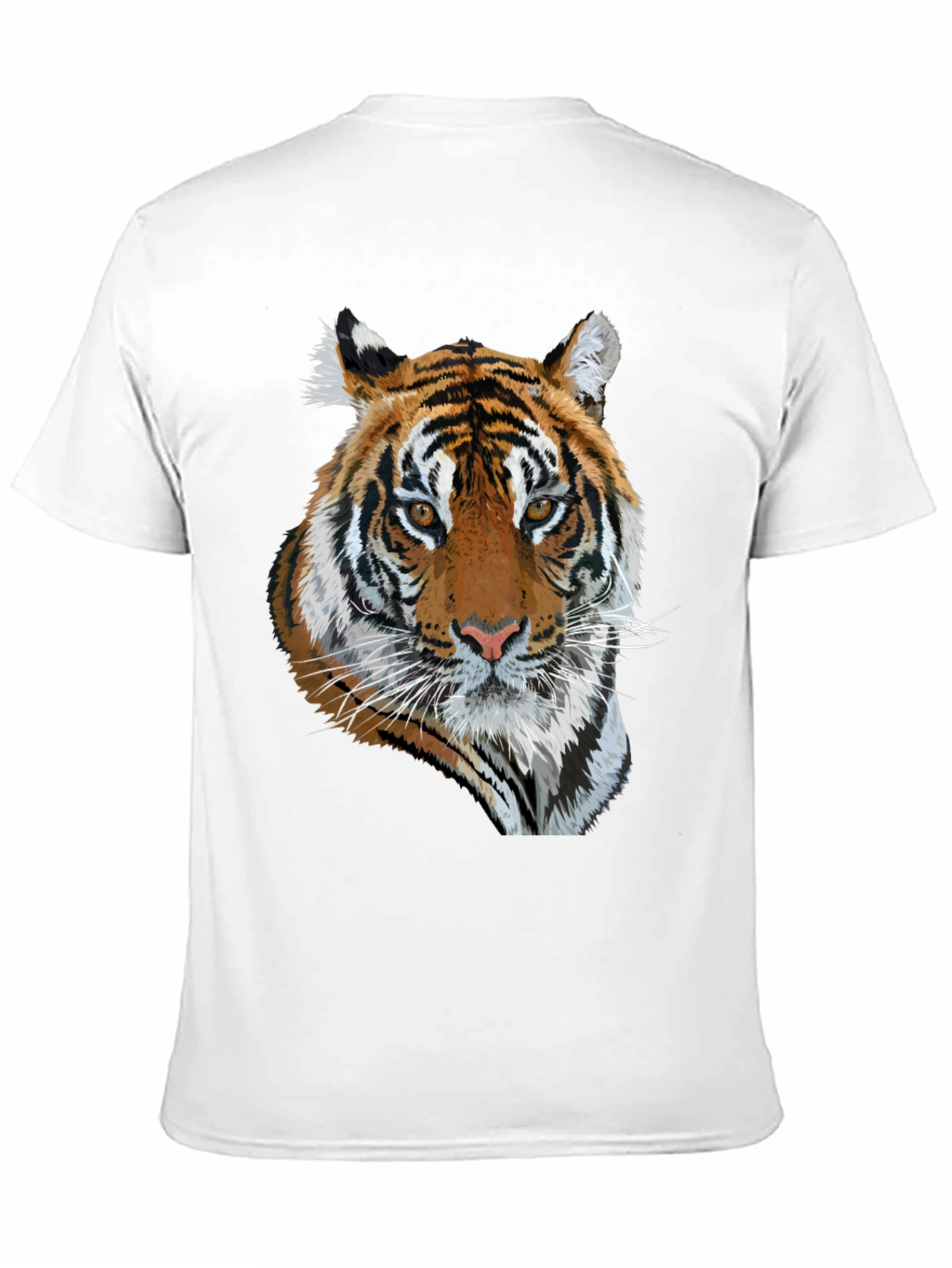 Tiger Graphic Black T-Shirt - Mens Fashion
