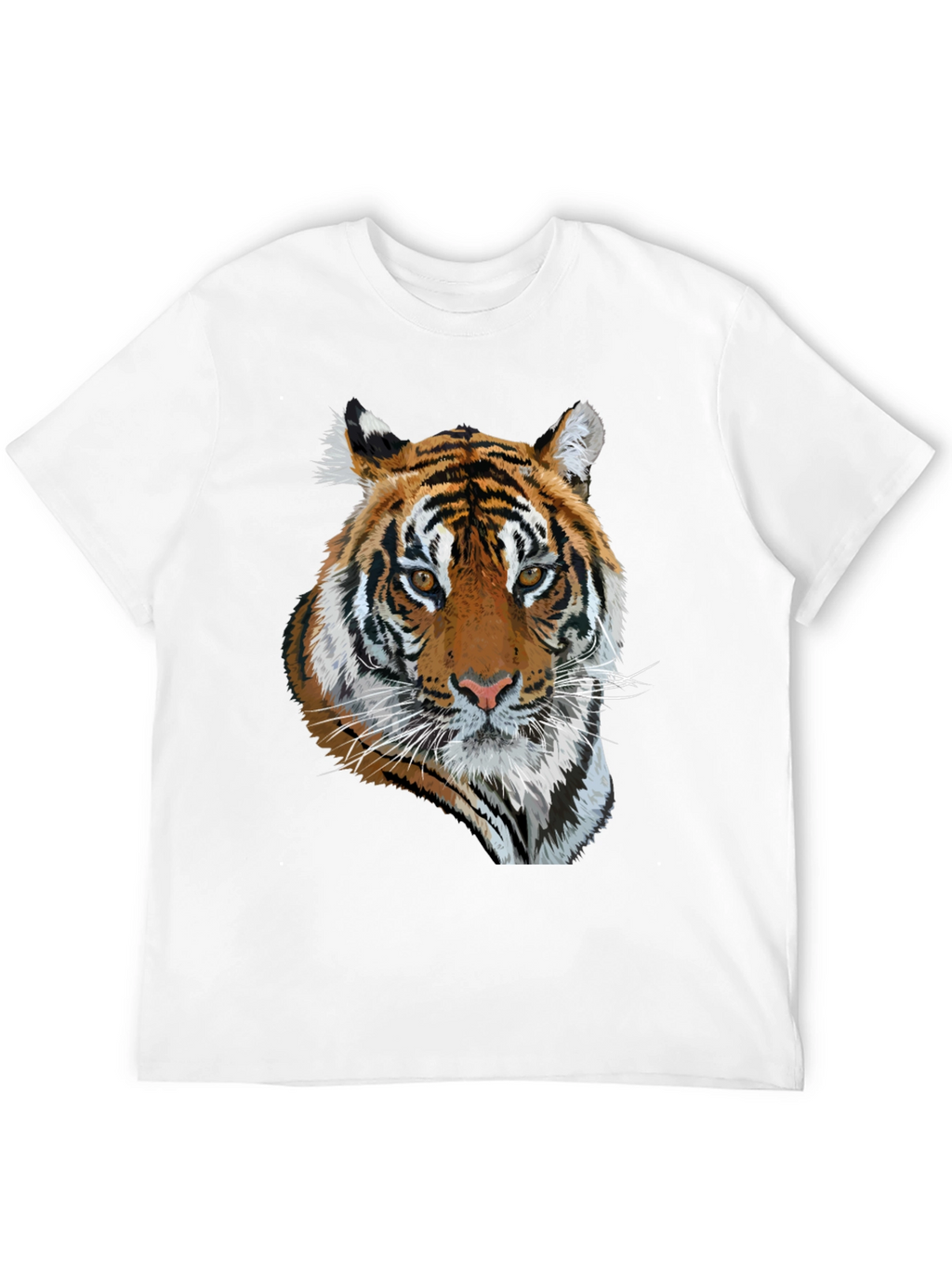 Tiger Graphic Black T-Shirt - Mens Fashion