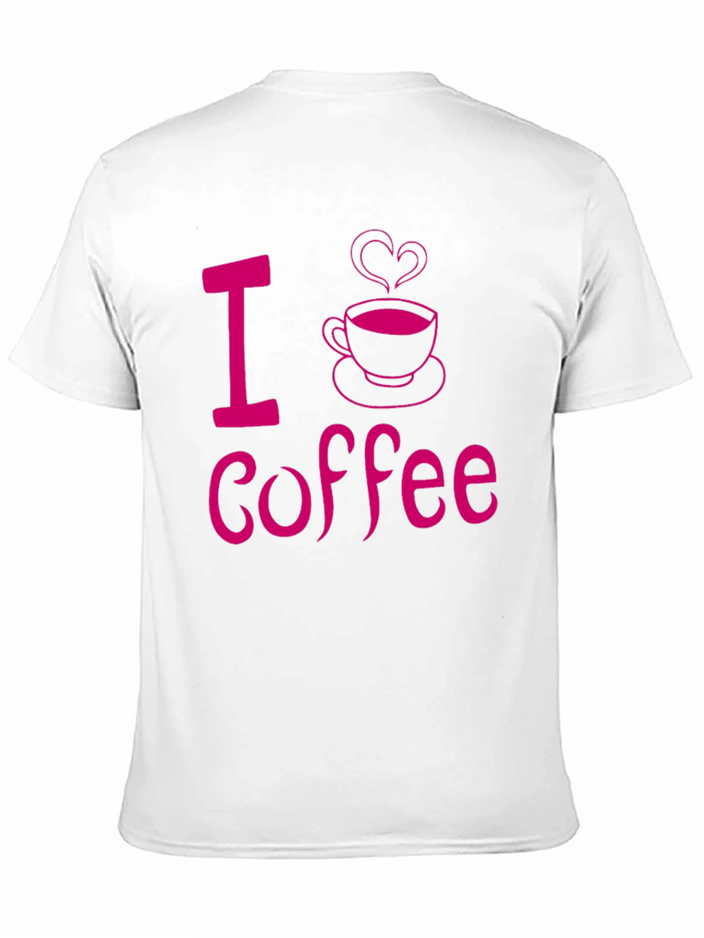 I Love Coffee Graphic Tee - Black Casual Shirt