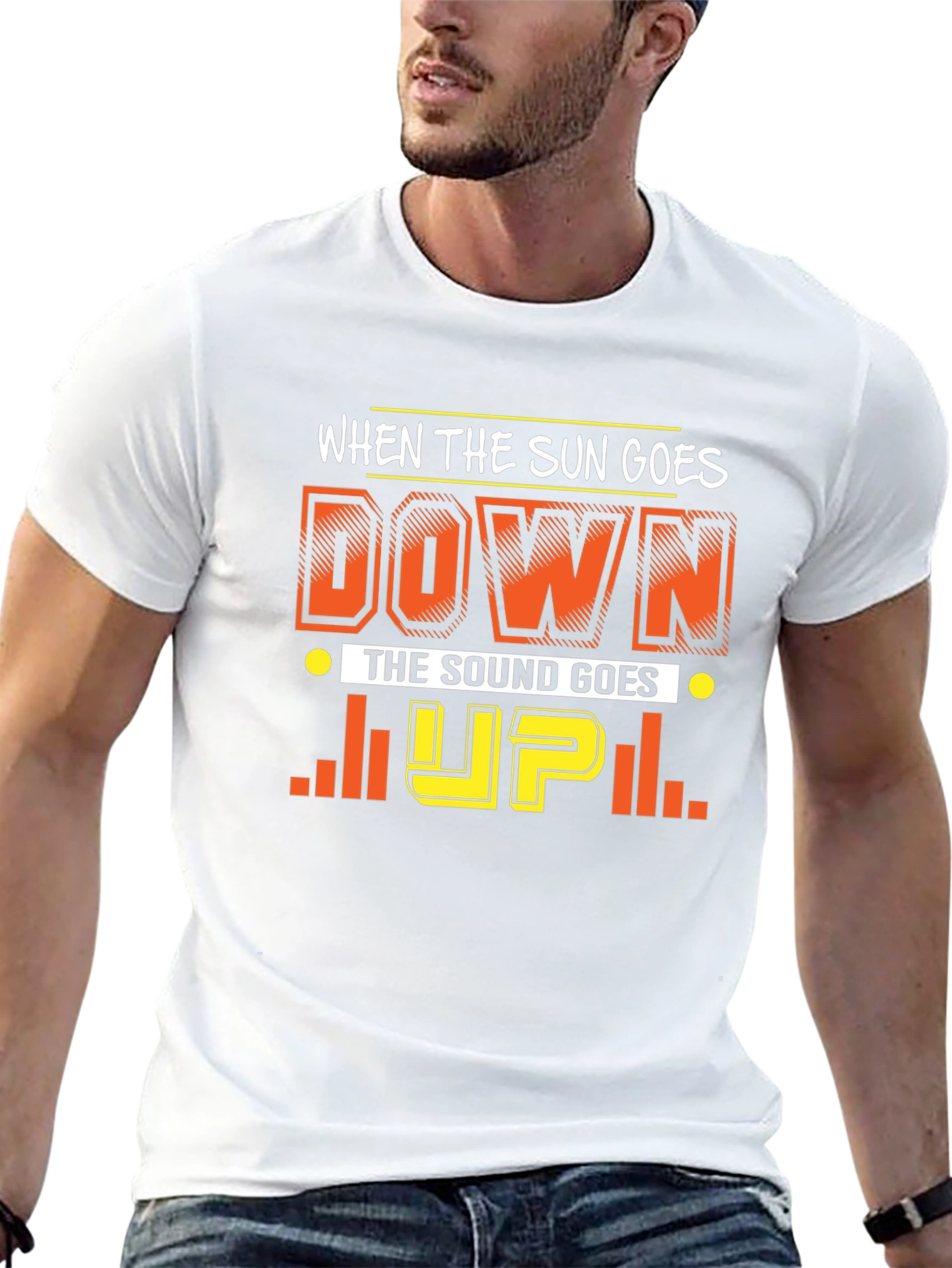 When The Sun Goes Down Graphic Tee