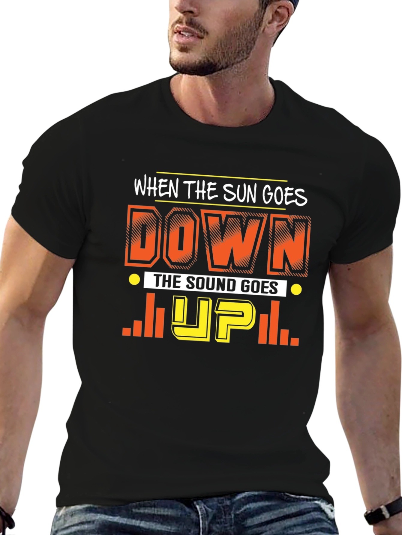 When The Sun Goes Down Graphic Tee