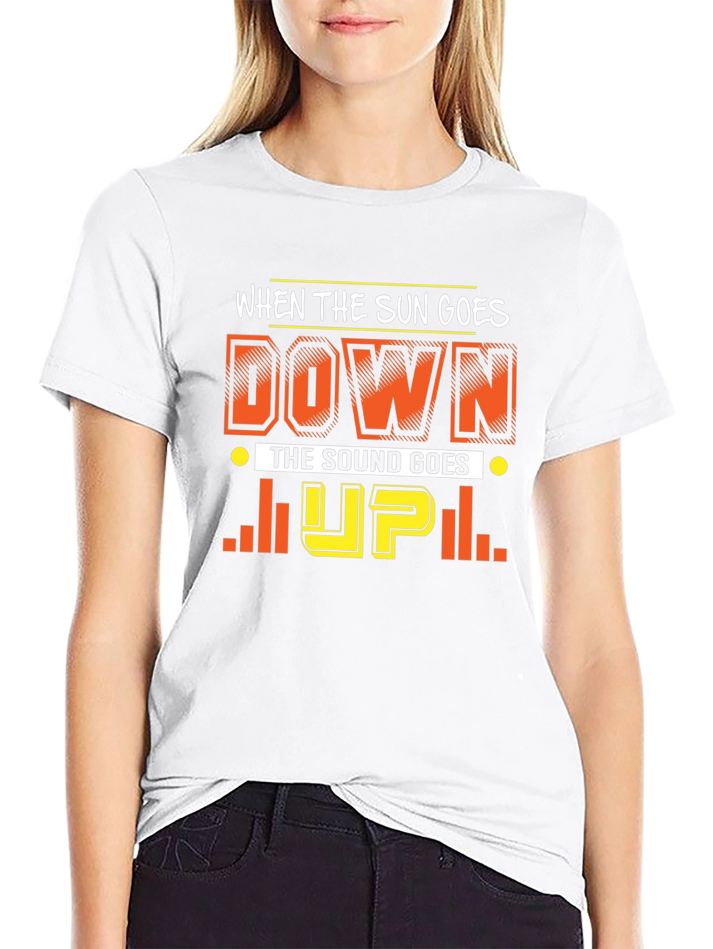 When The Sun Goes Down Graphic Tee