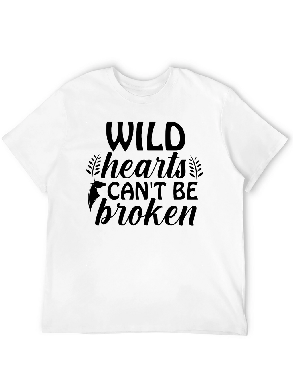 Wild Hearts Graphic Tee - Black