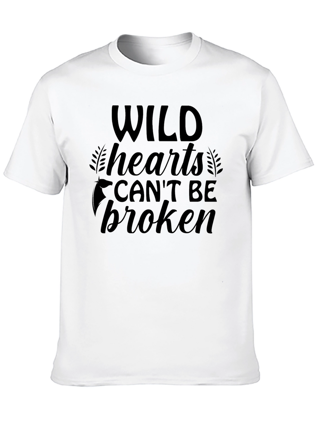 Wild Hearts Graphic Tee - Black