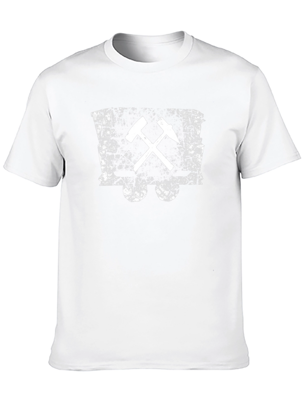 Miners Tools Distressed Black T-Shirt