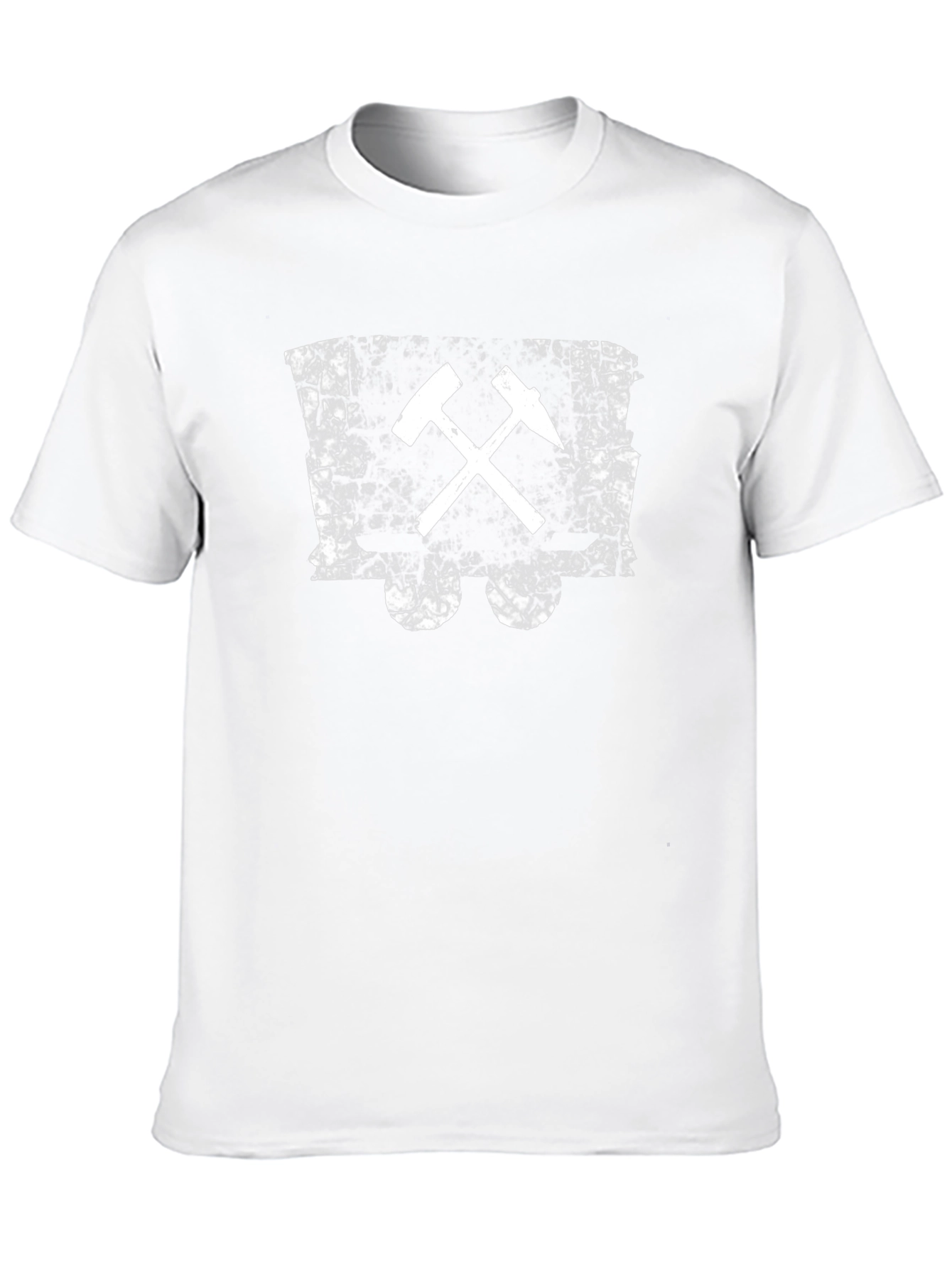 Miners Tools Distressed Black T-Shirt