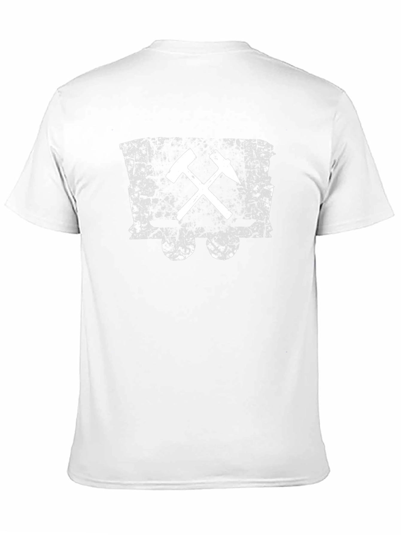 Miners Tools Distressed Black T-Shirt
