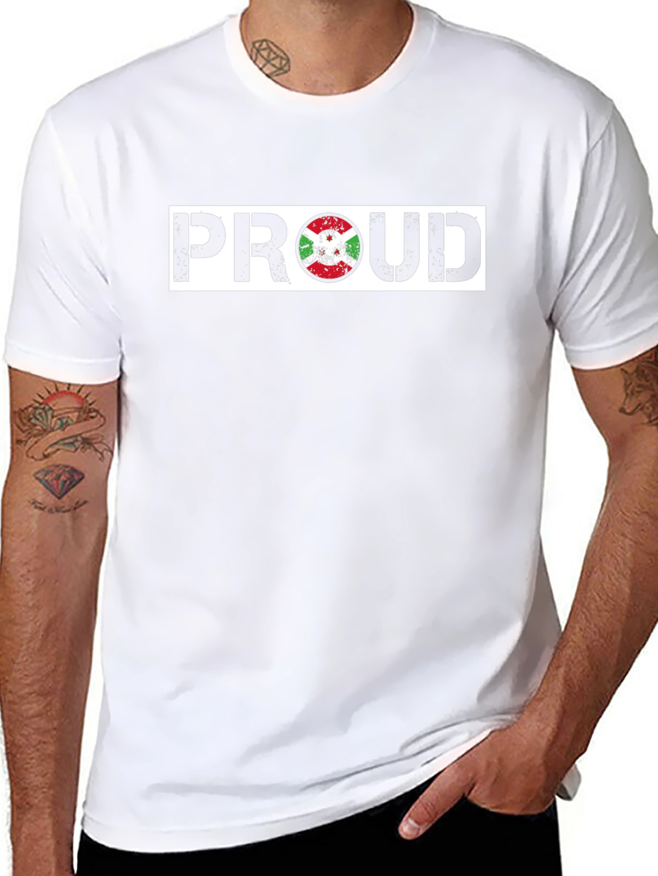 Proud Burundi Flag T-Shirt