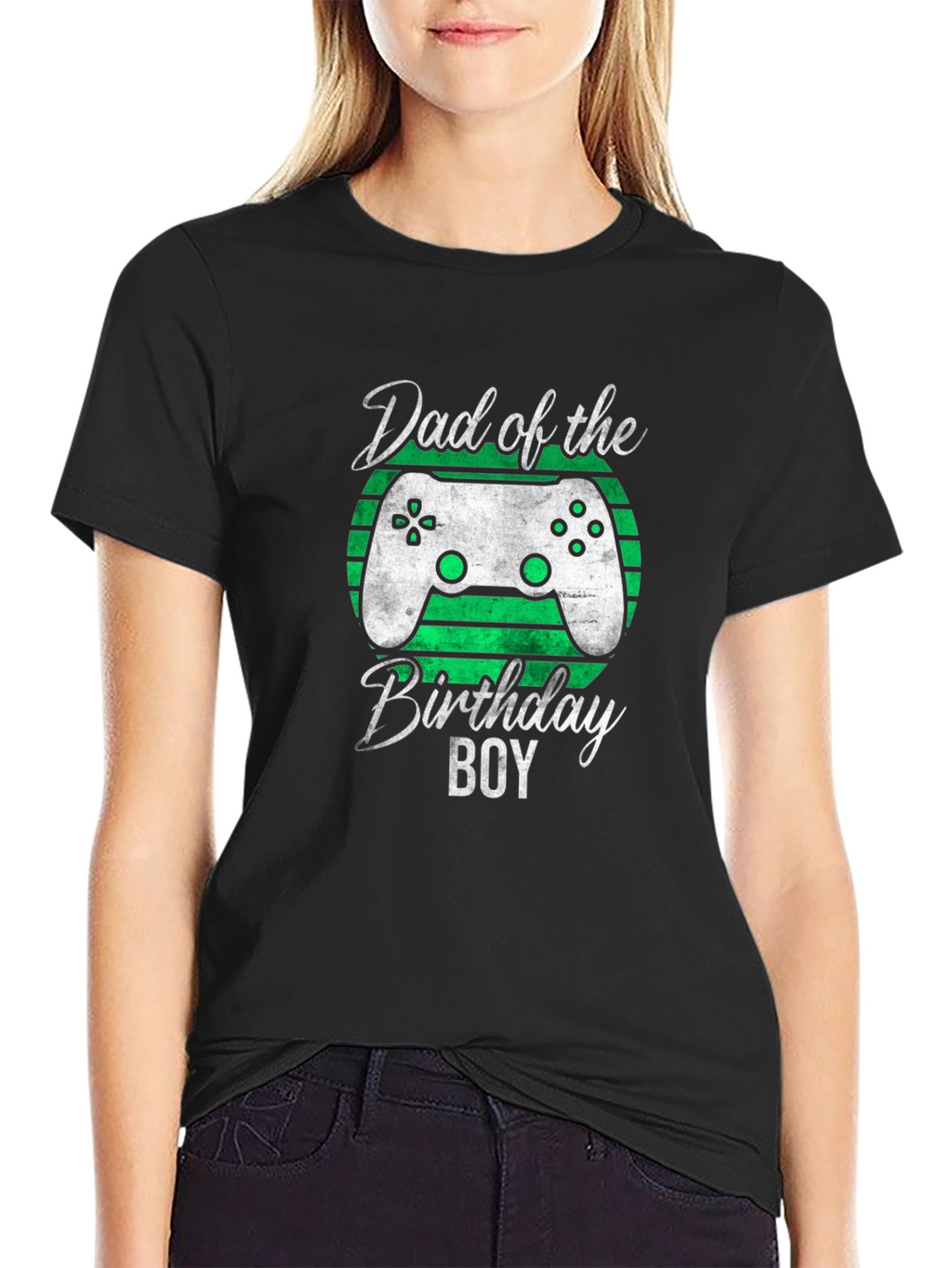 Dad of the Birthday Boy Gamer T-Shirt