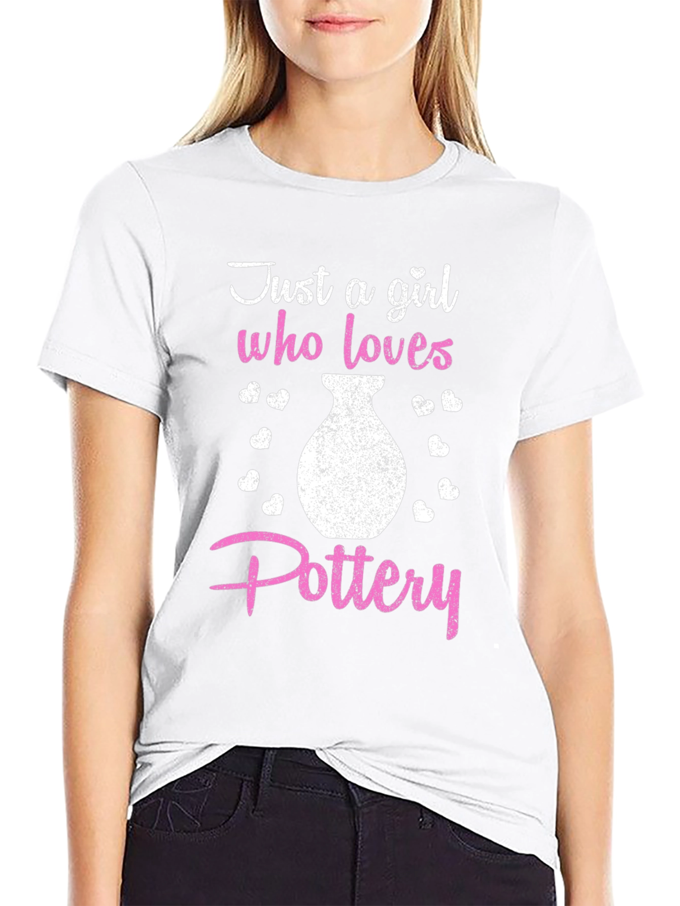 Just a Girl Who Loves Pottery Graphic Tee
