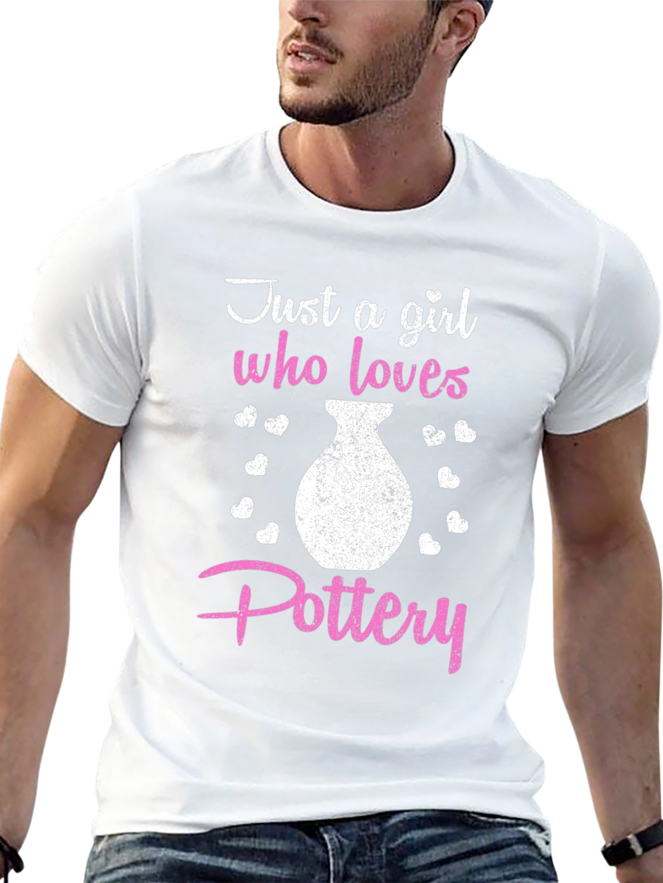 Just a Girl Who Loves Pottery Graphic Tee