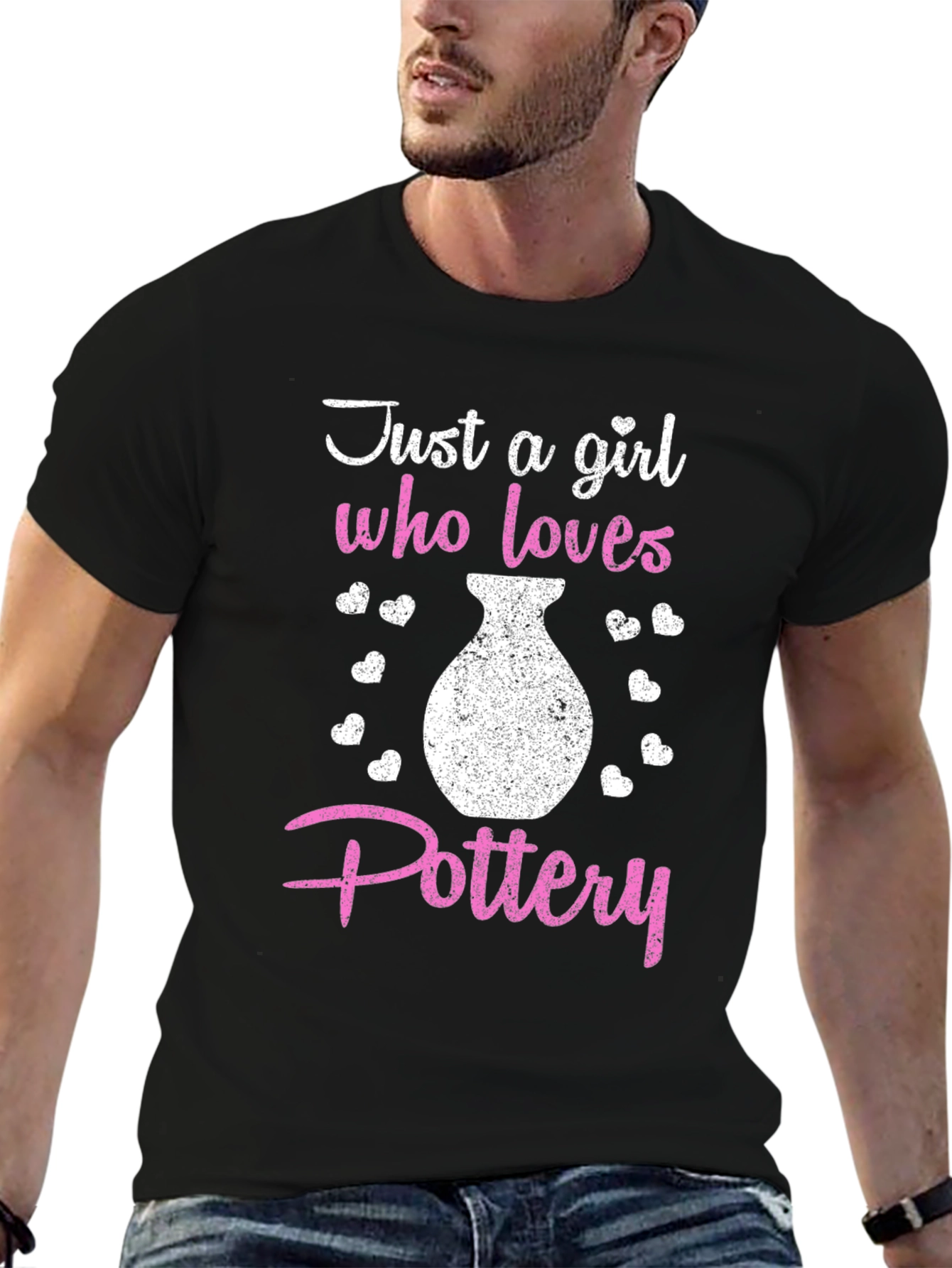 Just a Girl Who Loves Pottery Graphic Tee