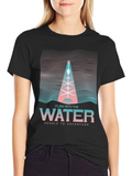 Flow With The Water Graphic Tee