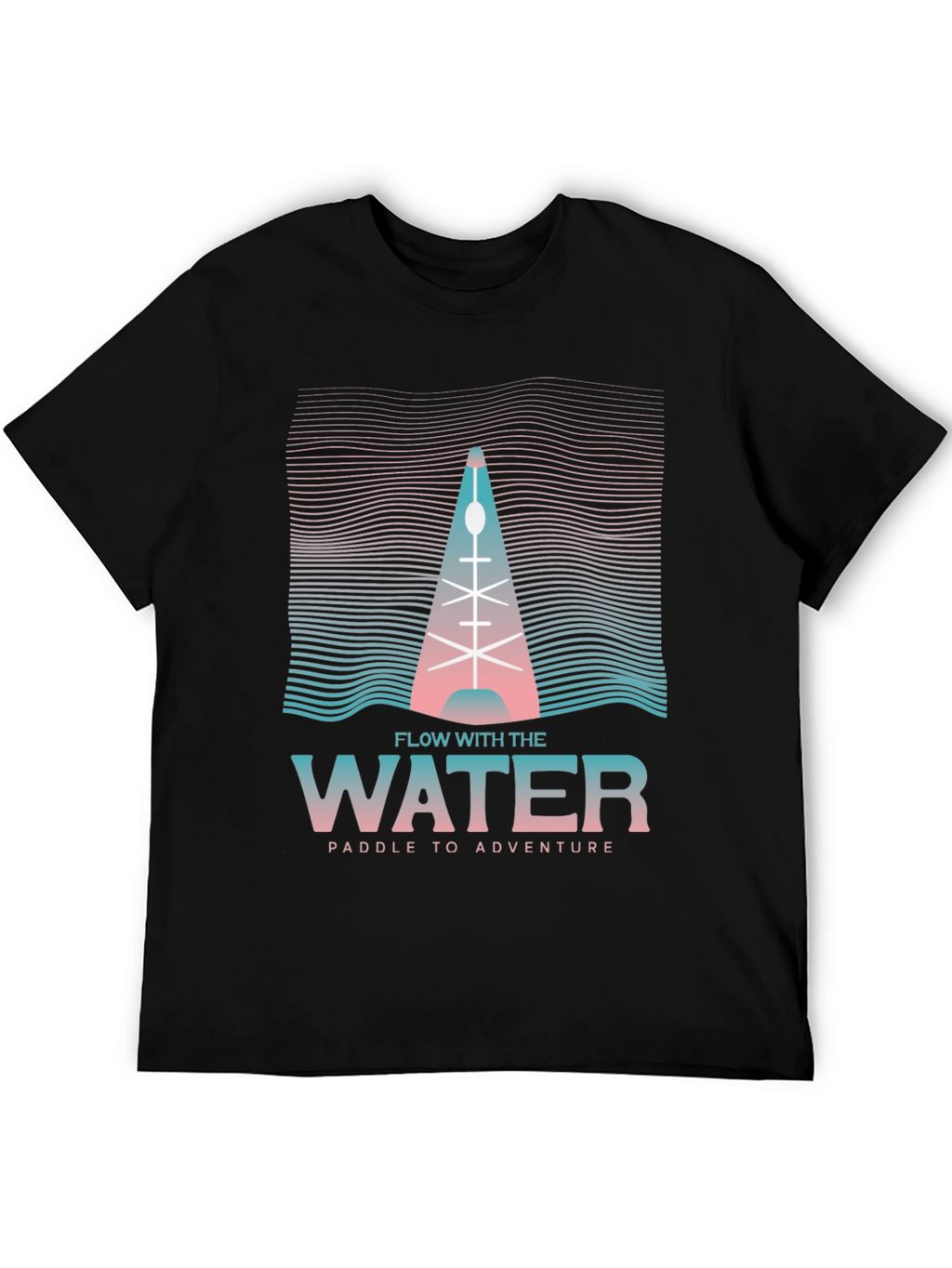 Flow With The Water Graphic Tee