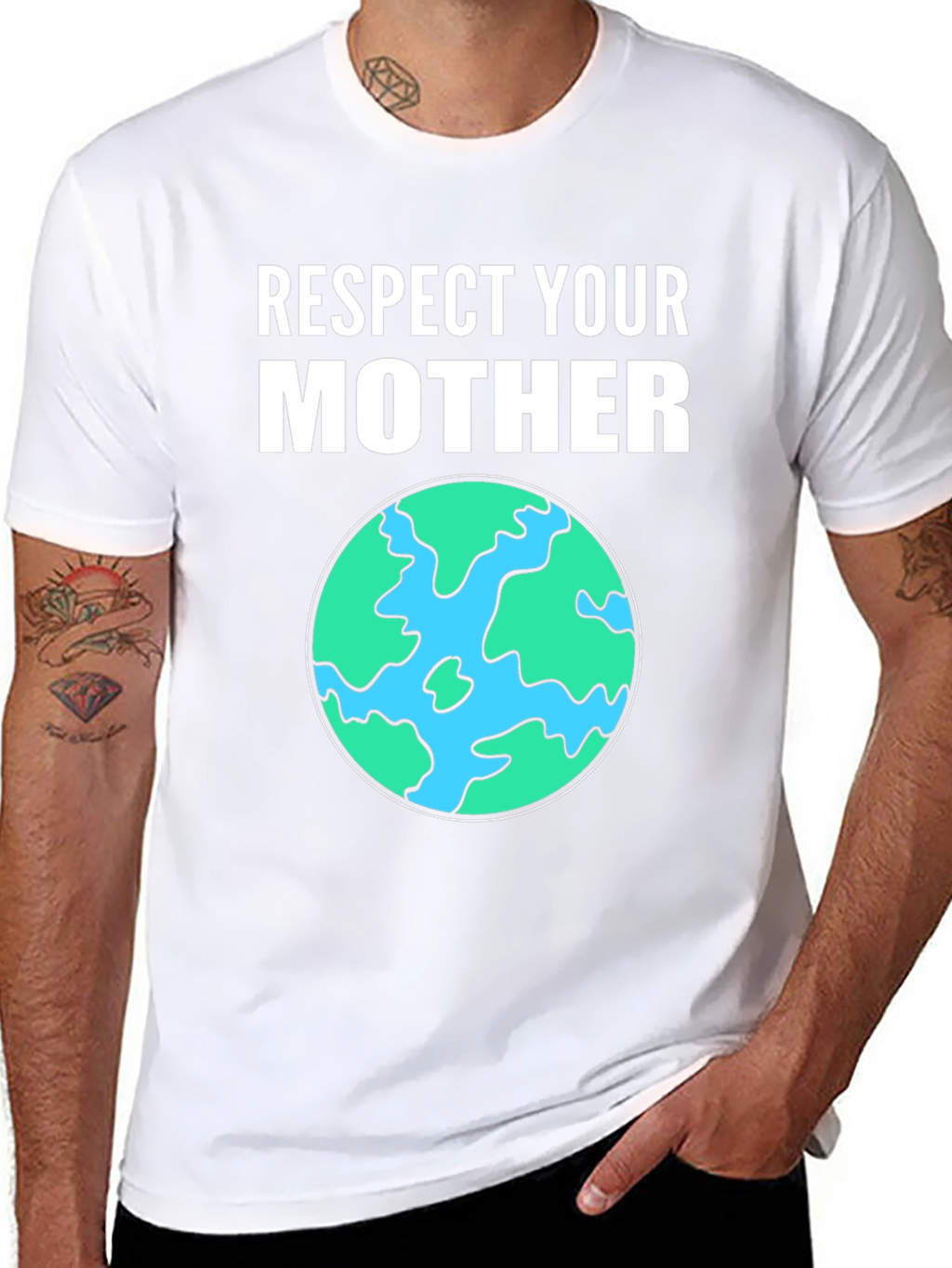 Respect Your Mother Earth Graphic Tee